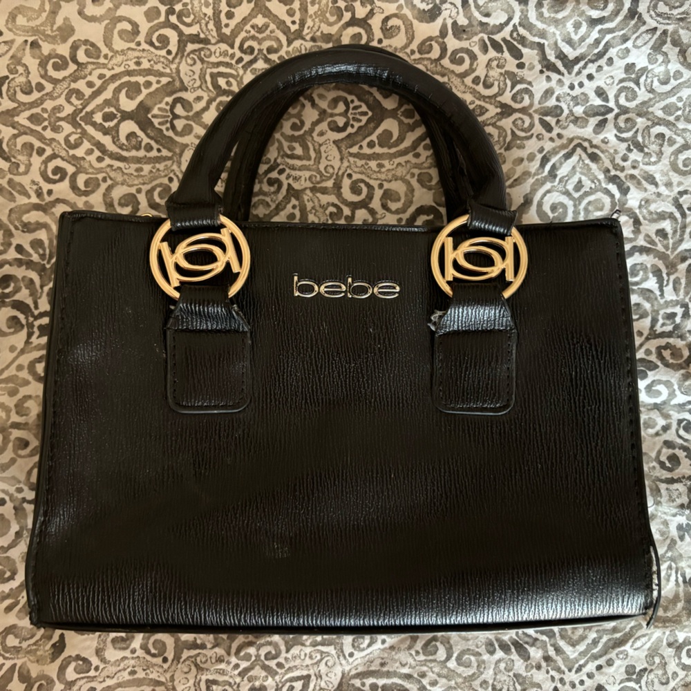 Bebe small black handbag
